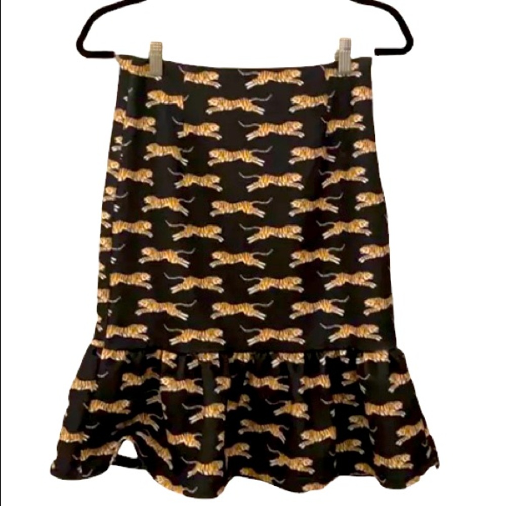 Made in Italy size S tiger print ruffle skirt by Aniye By